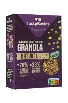 pdp-image-TastyBasics Low carb-high protein granola naturel