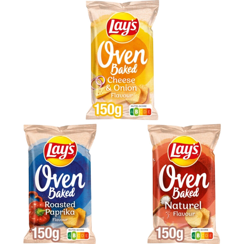 Een afbeelding van Lay's Oven baked pakket