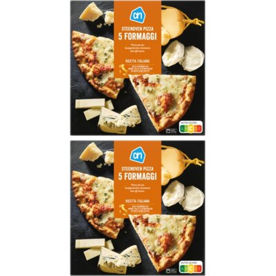 pdp-image-AH Steenoven pizza 5 formaggi 2-pack