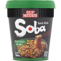 Nissin Soba cup noodles teriyaki