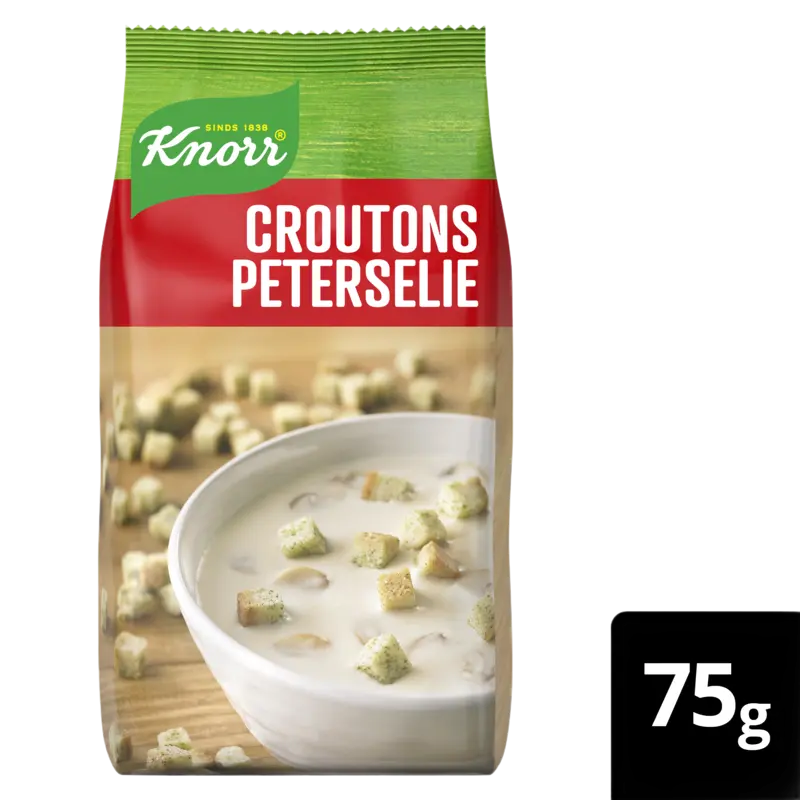 Soepcroutons peterselie