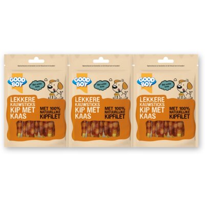 pdp-image-Good boy Lekkere kauwsticks kip met kaas 3-pack