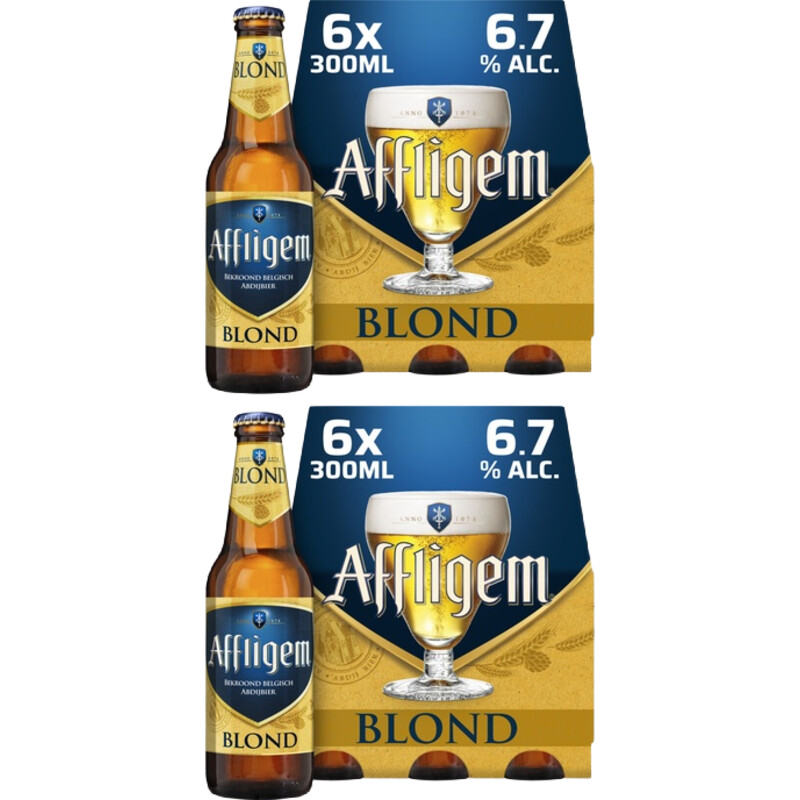Een afbeelding van Affligem Blond speciaalbier 2-pack