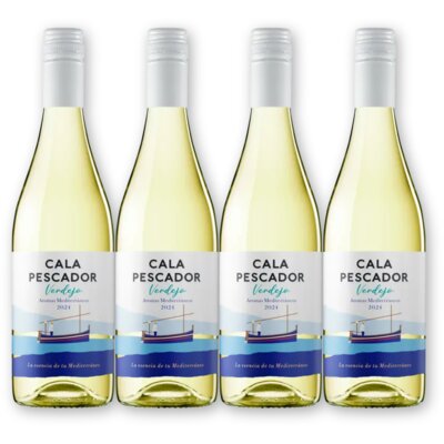 pdp-image-Cala Pescador Verdejo 4 flessen