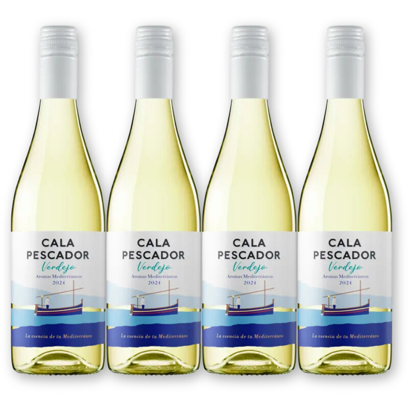 Cala Pescador Cala Pescador Verdejo 4 flessen