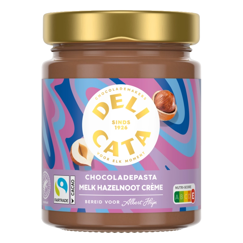 Chocoladepasta melk hazelnoot creme