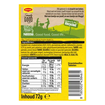 pdp-image-Maggi Groente bouillon minder zout