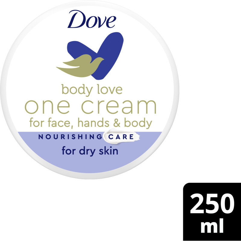 Een afbeelding van Dove Body love rich one creme