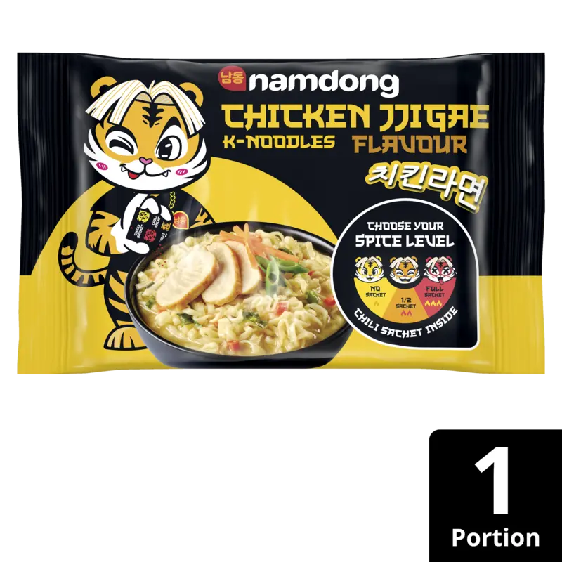 Chicken jjigae k-noodles flavour