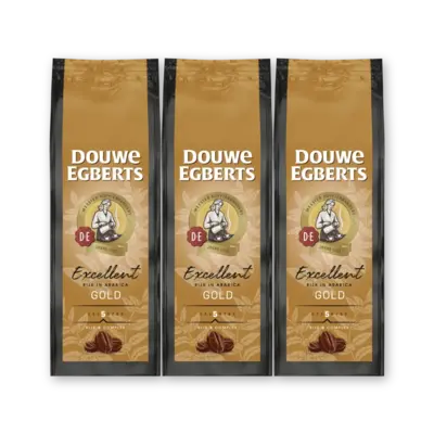 pdp-image-Douwe Egberts Excellent gold koffiebonen 3-pack