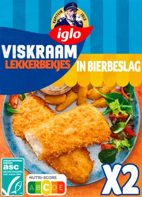 pdp-image-Iglo Viskraam lekkerbekjes in bierbeslag