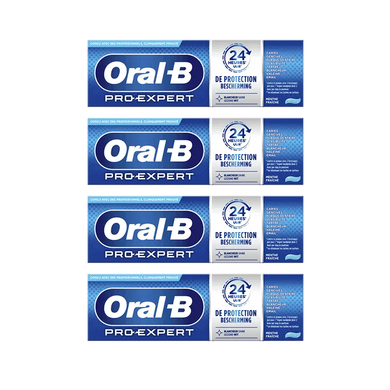 Oral-B Pro-expert gezond wit tandpasta 4-pack