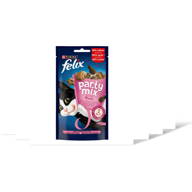 Felix Party mix picnic kattensnack 6-pack