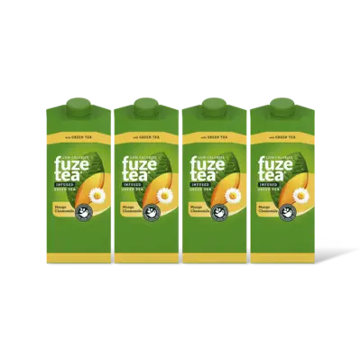 pdp-image-Fuze Tea Green Ice Tea Mango Chamomile 4-pack