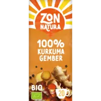 Zonnatura 100% kurkuma gember kruideninfusie
