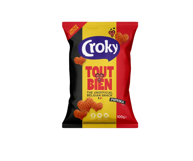 Croky Tout bien hearts paprika bel