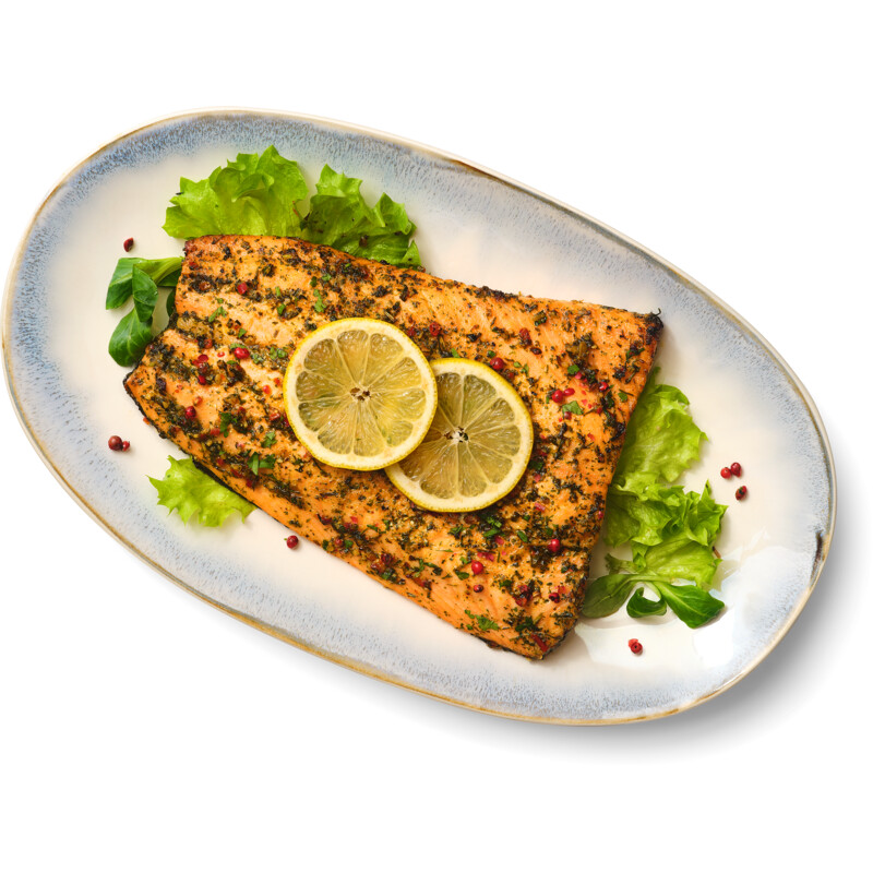Een afbeelding van AH Excellent Gemarineerde zalmfilet