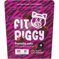 Een afbeelding van Fit Piggy Proteïne oats chocolate brownie