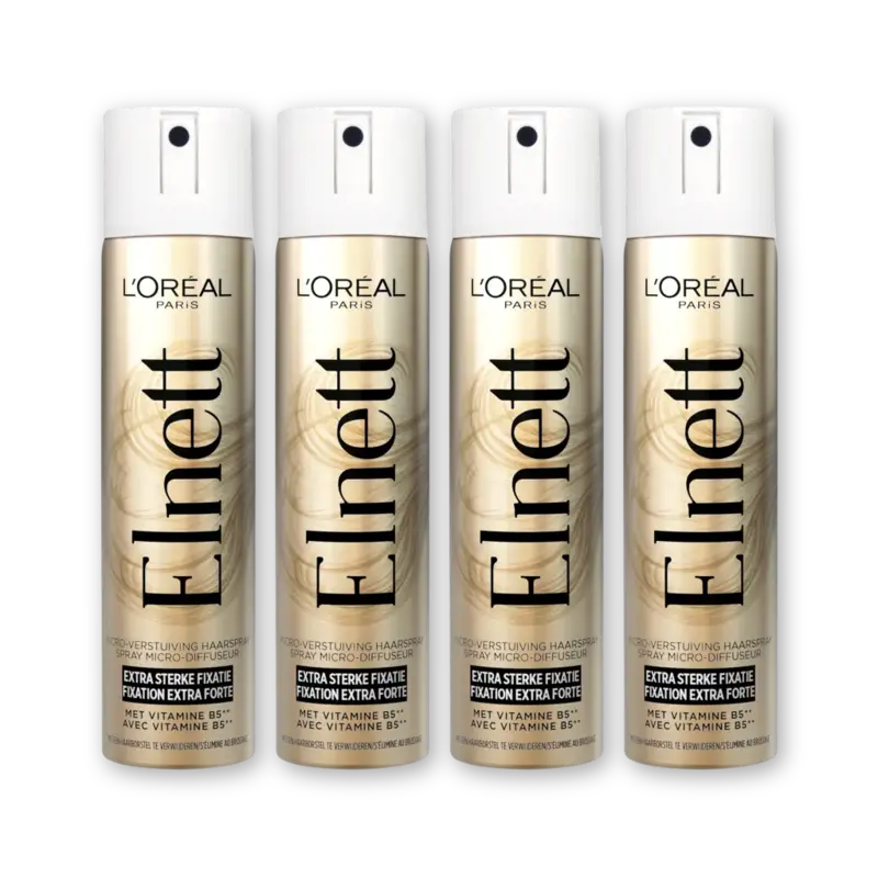 Elnett Haarlak extra sterk 4-pack