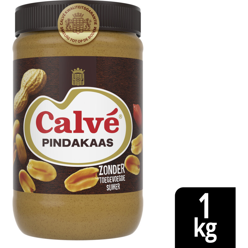 Een afbeelding van Calvé Pindakaas pot