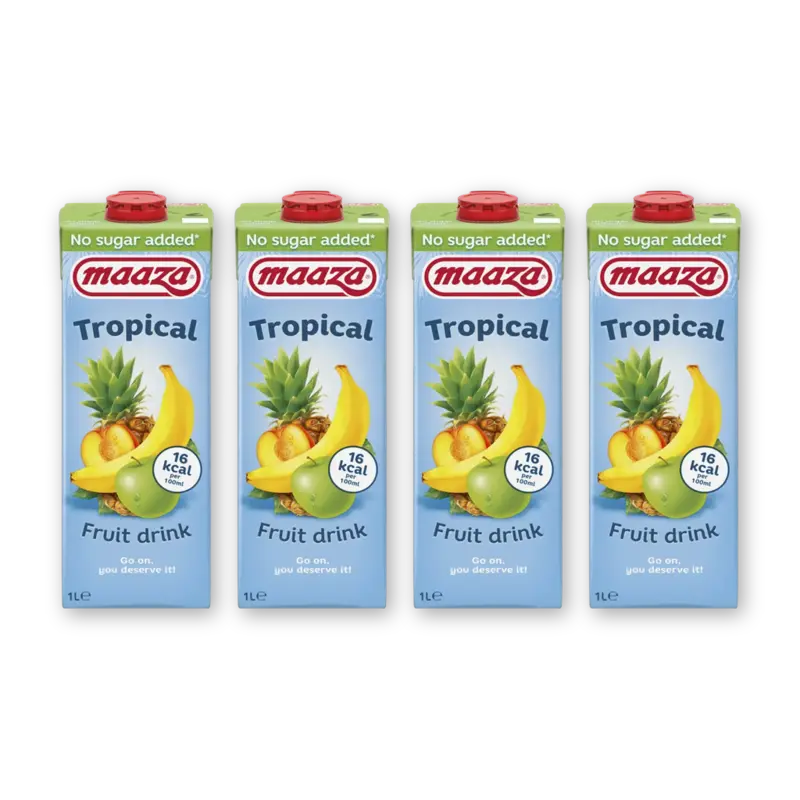 Tropical fruit drink gst 4-pack