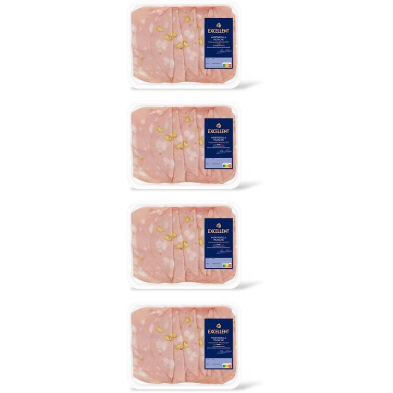 AH Excellent Mortadella pistachio 4-pack