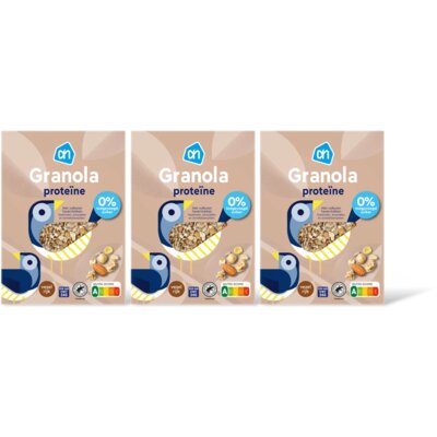 pdp-image-AH Granola protein 0% toegevoegd suiker 3pk