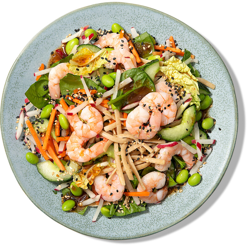 Een afbeelding van AH Maaltijdsalade garnalen