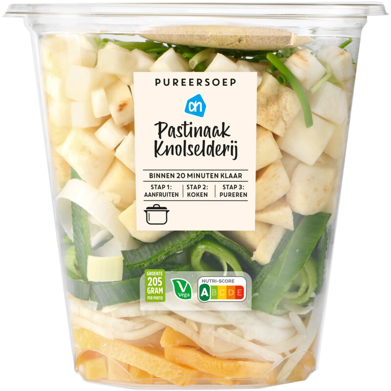Een afbeelding van AH Pureersoep pastinaak knolselderij