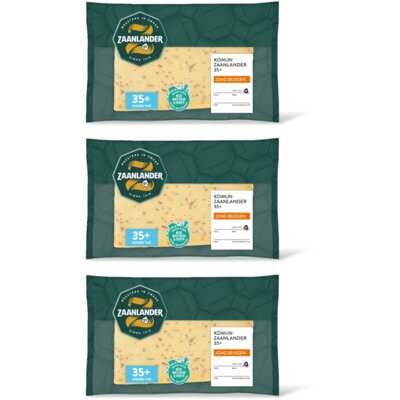 pdp-image-AH Zaanlander Jong belegen komijn 35+ plakken 3-pack