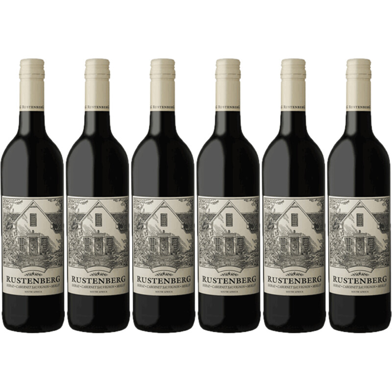 Een afbeelding van Rustenberg Malbec cabernet merlot 6 flessen
