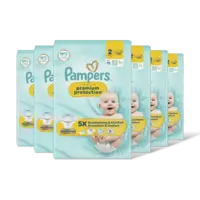 Pampers Premium protection luiers maat 2 6-pack