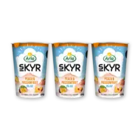 Arla Skyr peach & passionfruit 0% vet 3-pack