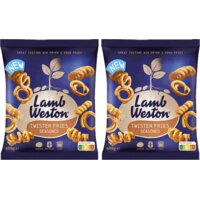 LambWeston Twister fries seasoned 2-pack