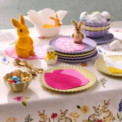 pdp-image-AH Servet vorm ei roze bloem