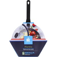 Een afbeelding van BK Marble hapjespan 28cm & deksel