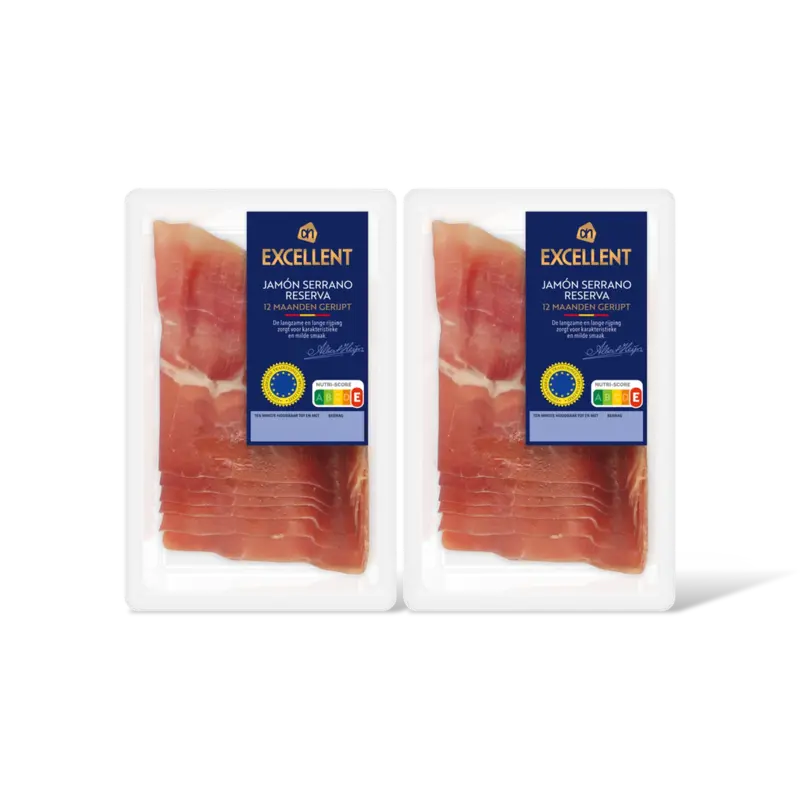 AH Excellent Jamon serrano reserva 2-pack