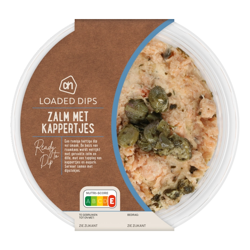 Loaded dip zalm met kappertjes