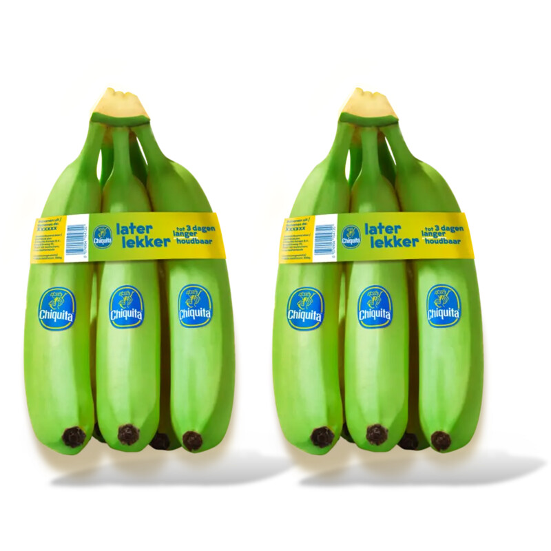 Chiquita Groene bananen 2-pack