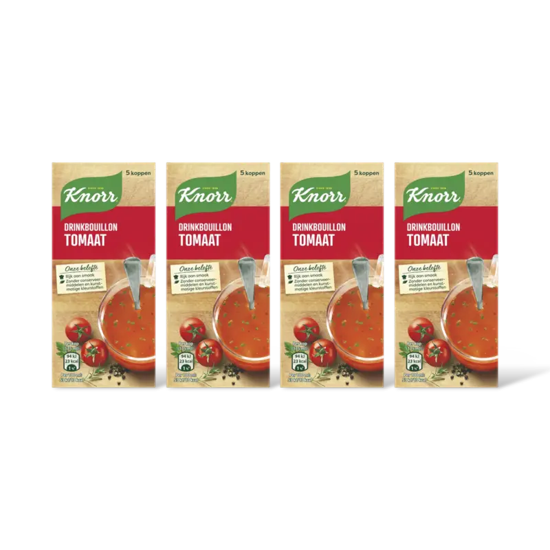 Drinkbouillon tomaat 4-pack