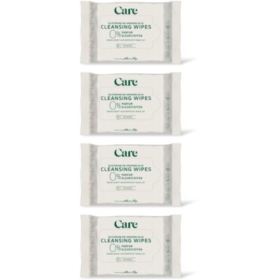 pdp-image-Care Sensitive cleansing wipes 0% 4-pack