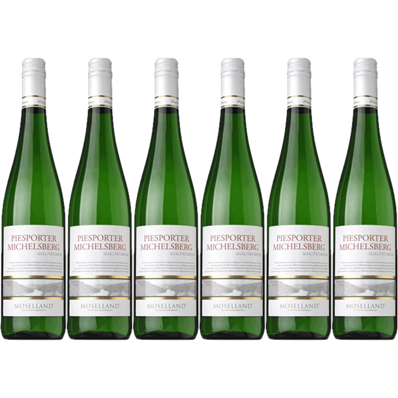 Een afbeelding van Moselland Piesporter michelsberg 6 flessen