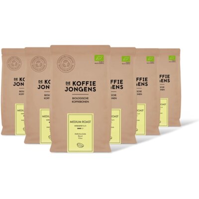 pdp-image-De Koffiejongens Medium roast koffiebonen 6-pack