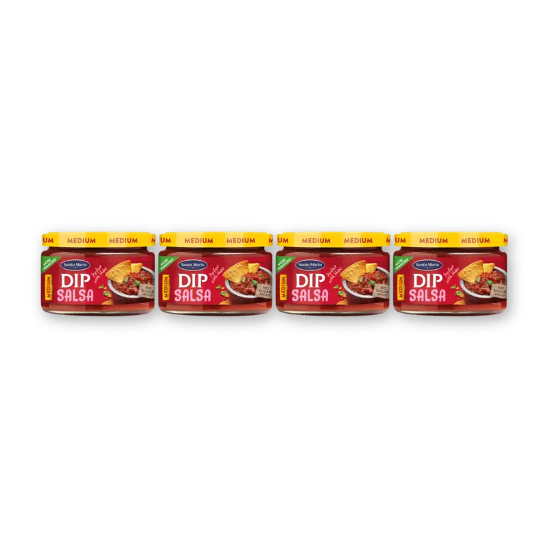 Santa Maria Dip salsa medium 4-pack