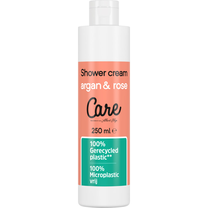 Een afbeelding van Care Shower cream argan & rose