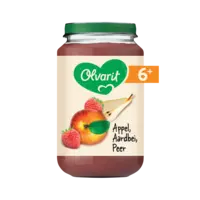 Olvarit Appel aardbei peer 6m+