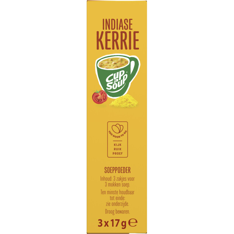 Een afbeelding van Knorr Cup-a-soup Indiase curry