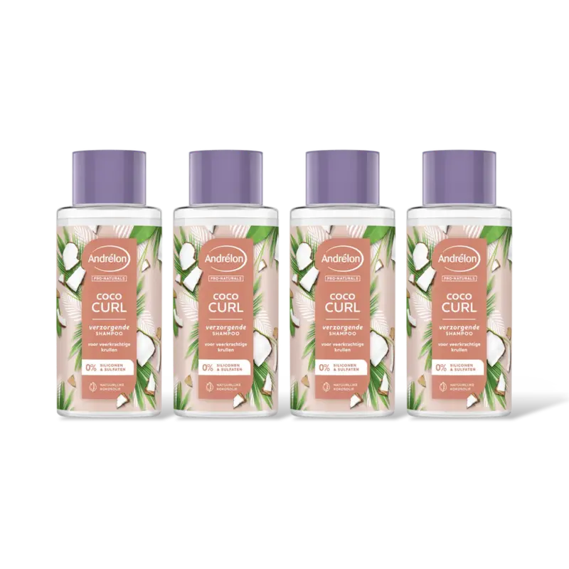 Andrélon Coco curl creation shampoo 4-pack