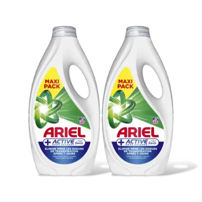 pdp-image-Ariel Vloeibaar+ active wasmiddel 2-pck