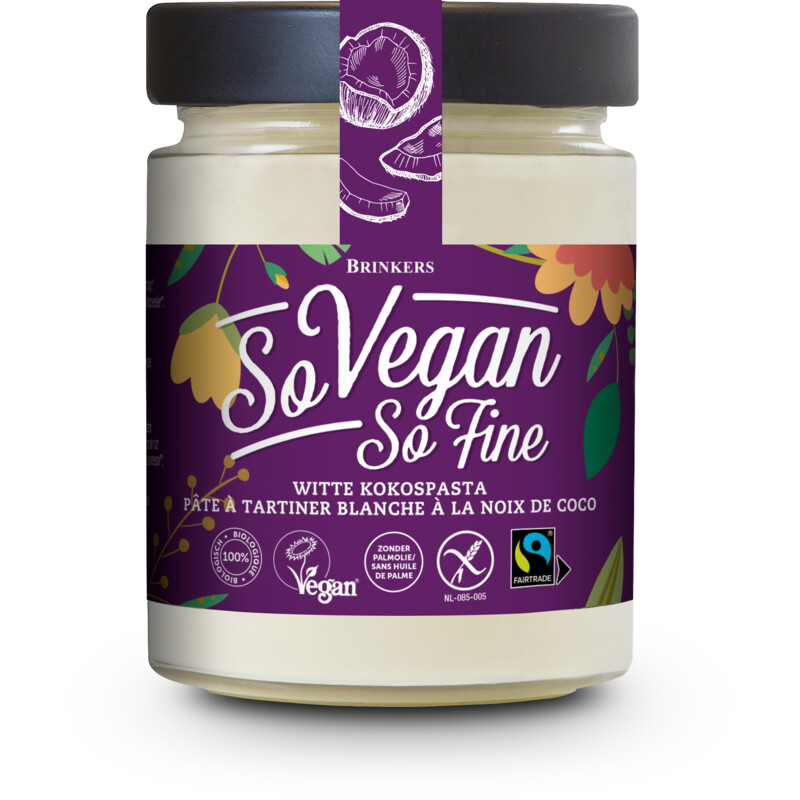Een afbeelding van So Vegan So Fine Witte kokospasta